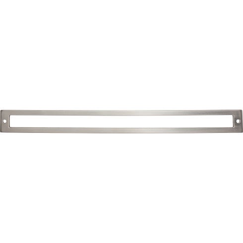Top Knobs Hollin Backplate 12" c-c in Brushed Satin Nickel