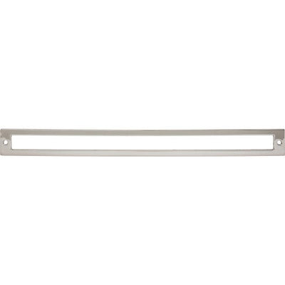 Top Knobs Hollin Backplate 12" c-c in Polished Nickel