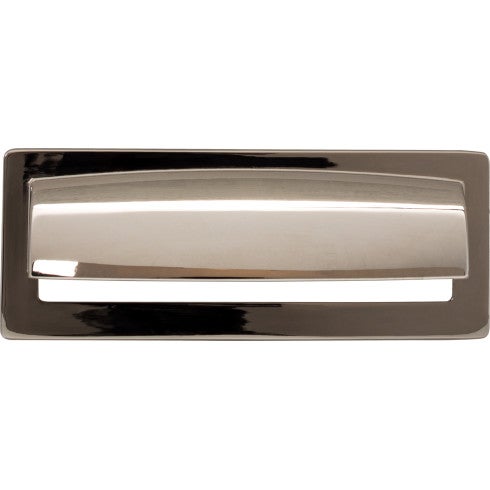 Top Knobs Hollin Cup Pull 3 3/4" c-c in Polished Nickel