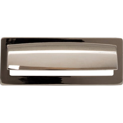 Top Knobs Hollin Cup Pull 3 3/4" c-c in Polished Nickel