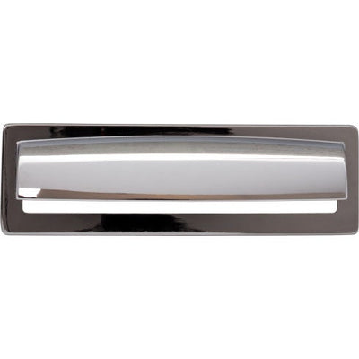 Top Knobs Hollin Cup Pull 5 1/16" c-c in Polished Chrome