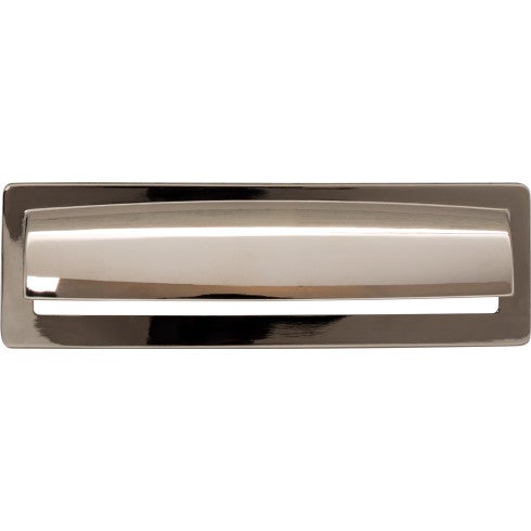 Top Knobs Hollin Cup Pull 5 1/16" c-c in Polished Nickel