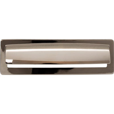 Top Knobs Hollin Cup Pull 5 1/16" c-c in Polished Nickel