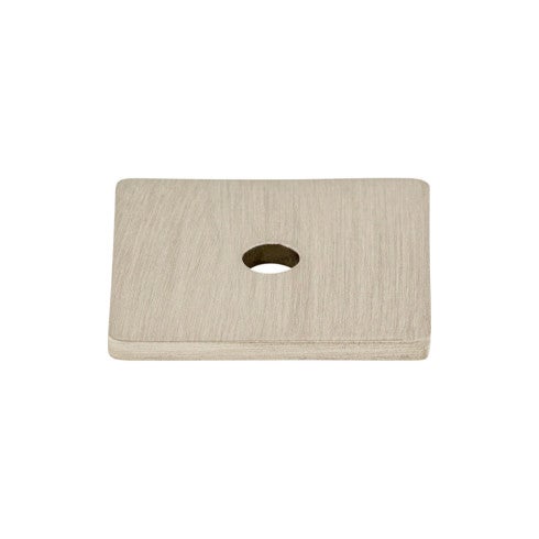 Top Knobs Square Backplate 1" in Brushed Satin Nickel