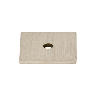 Top Knobs Square Backplate 1" in Brushed Satin Nickel