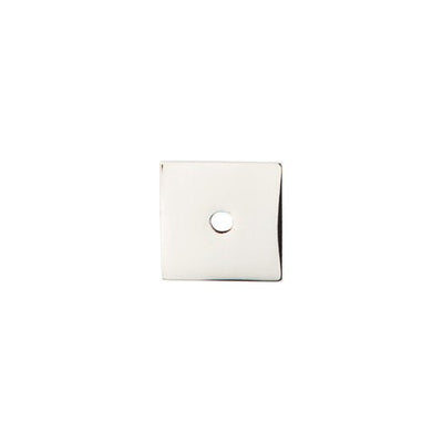 Top Knobs Square Backplate 1" in Polished Nickel