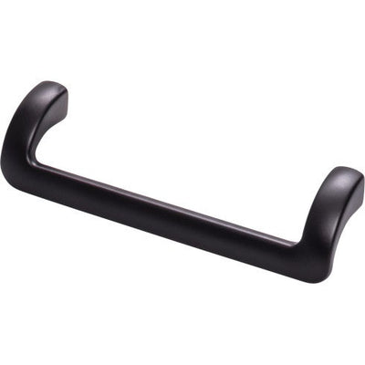 Top Knobs Kentfield Pull 5 1/16" c-c in Flat Black