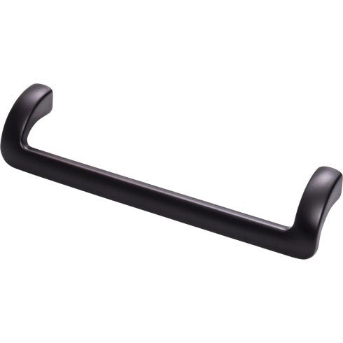 Top Knobs Kentfield Pull 6 5/16" c-c in Flat Black