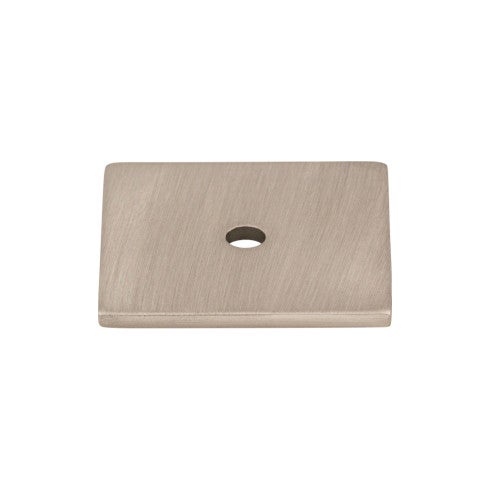 Top Knobs Square Backplate 1 1/4" in Brushed Satin Nickel