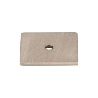 Top Knobs Square Backplate 1 1/4" in Brushed Satin Nickel