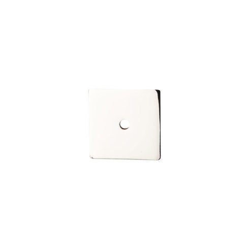 Top Knobs Square Backplate 1 1/4" in Polished Nickel