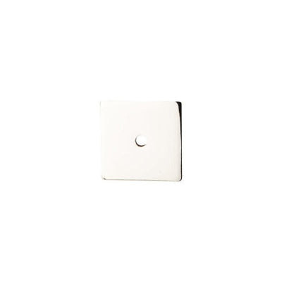 Top Knobs Square Backplate 1 1/4" in Polished Nickel