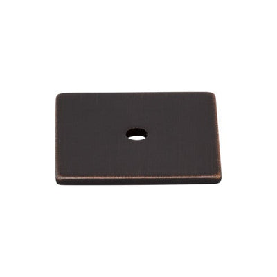 Top Knobs Square Backplate 1 1/4" in Tuscan Bronze