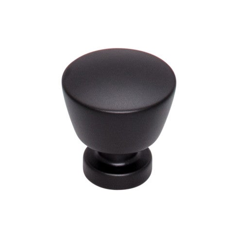 Top Knobs Allendale Knob 1 1/8" in Flat Black