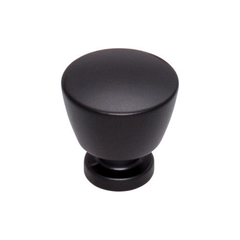 Top Knobs Allendale Knob 1 1/4" in Flat Black