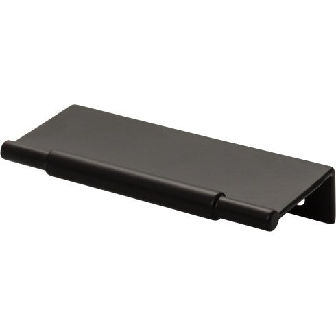 Top Knobs Crestview Tab Pull 3" c-c in Flat Black