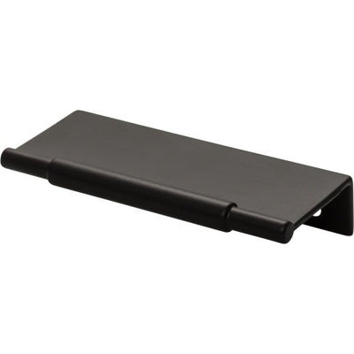 Top Knobs Crestview Tab Pull 3" c-c in Flat Black