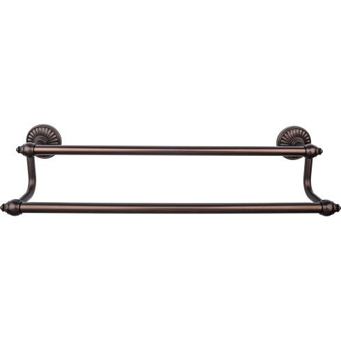 Top Knobs Tuscany Bath Towel Bar Double 30" in Oil Rubbed Bronze