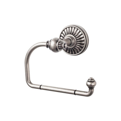 Top Knobs Tuscany Bath Tissue Hook in Pewter Antique