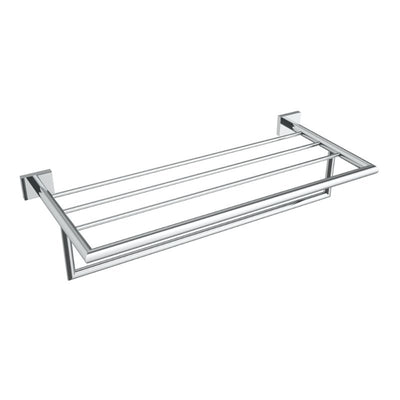 Crater Towel Shelf With Bar