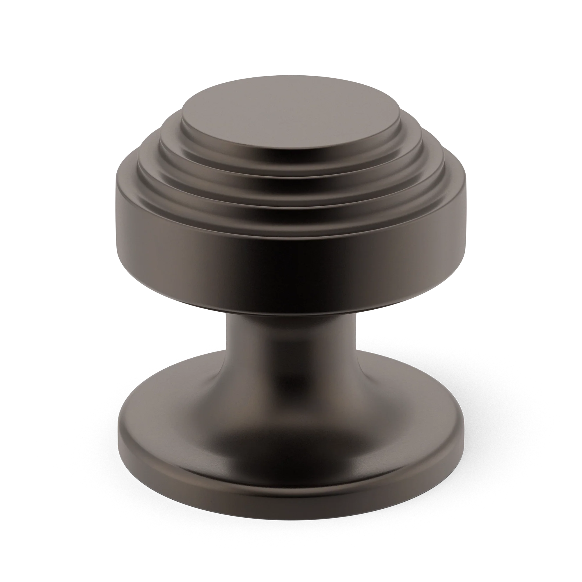Armac Martin Victoria Stepped Cabinet Knob in 25mm / Dark Bronze