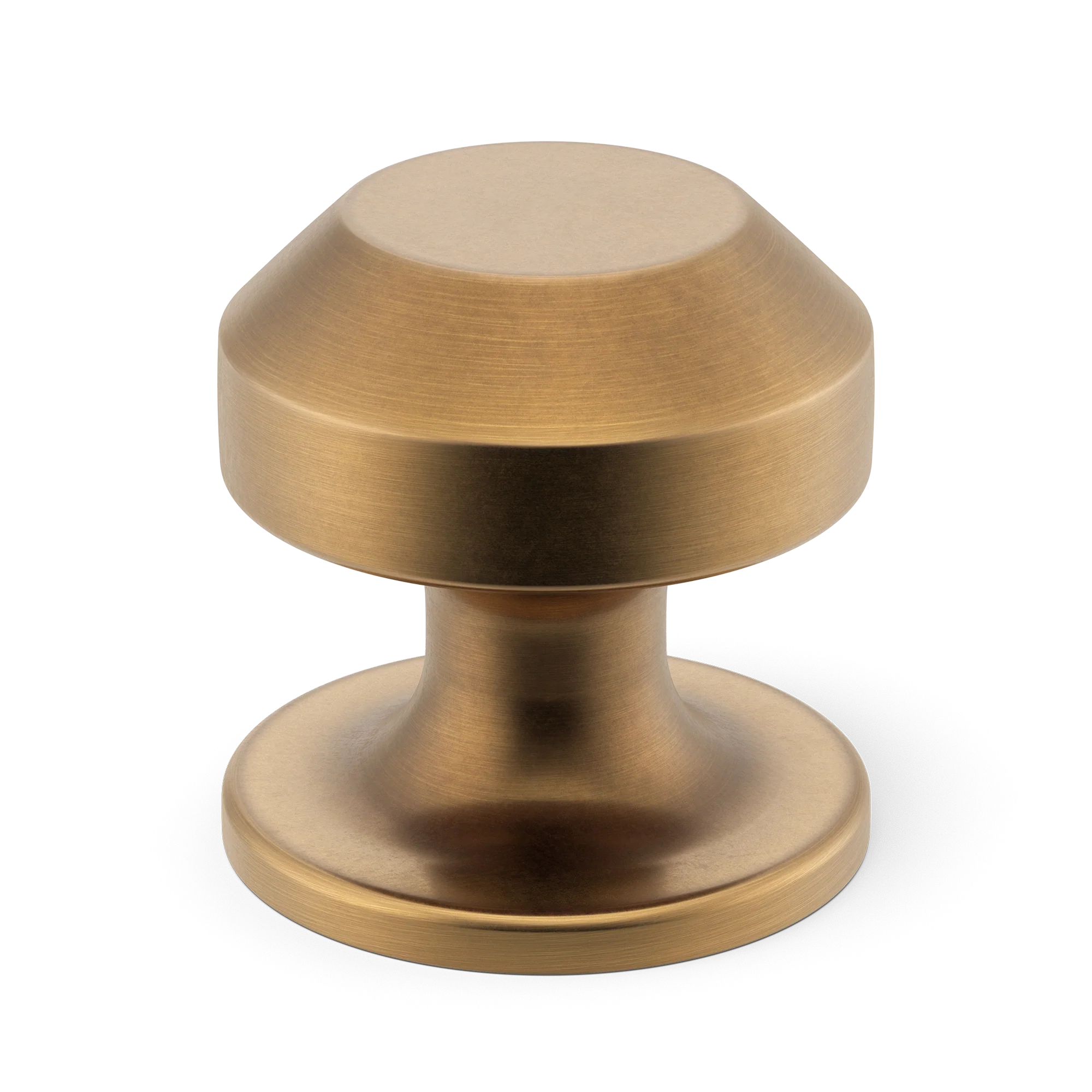 Armac Martin Victoria Plain Cabinet Knob in 25mm / Fine English Antique