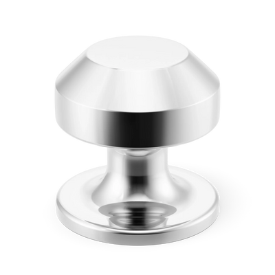 Armac Martin Victoria Plain Cabinet Knob in 25mm / Polished Chrome Plate