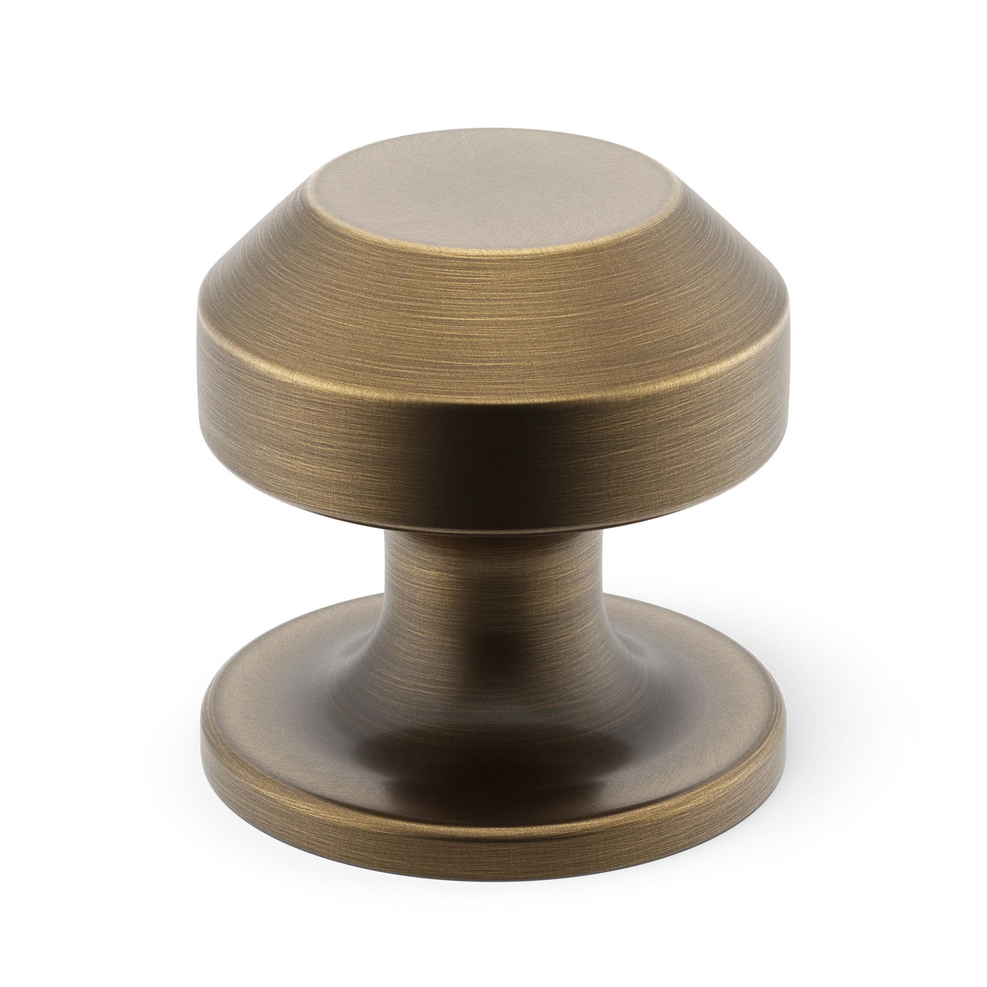 Armac Martin Victoria Plain Cabinet Knob in 25mm / Satin Antique Satin Lacquered