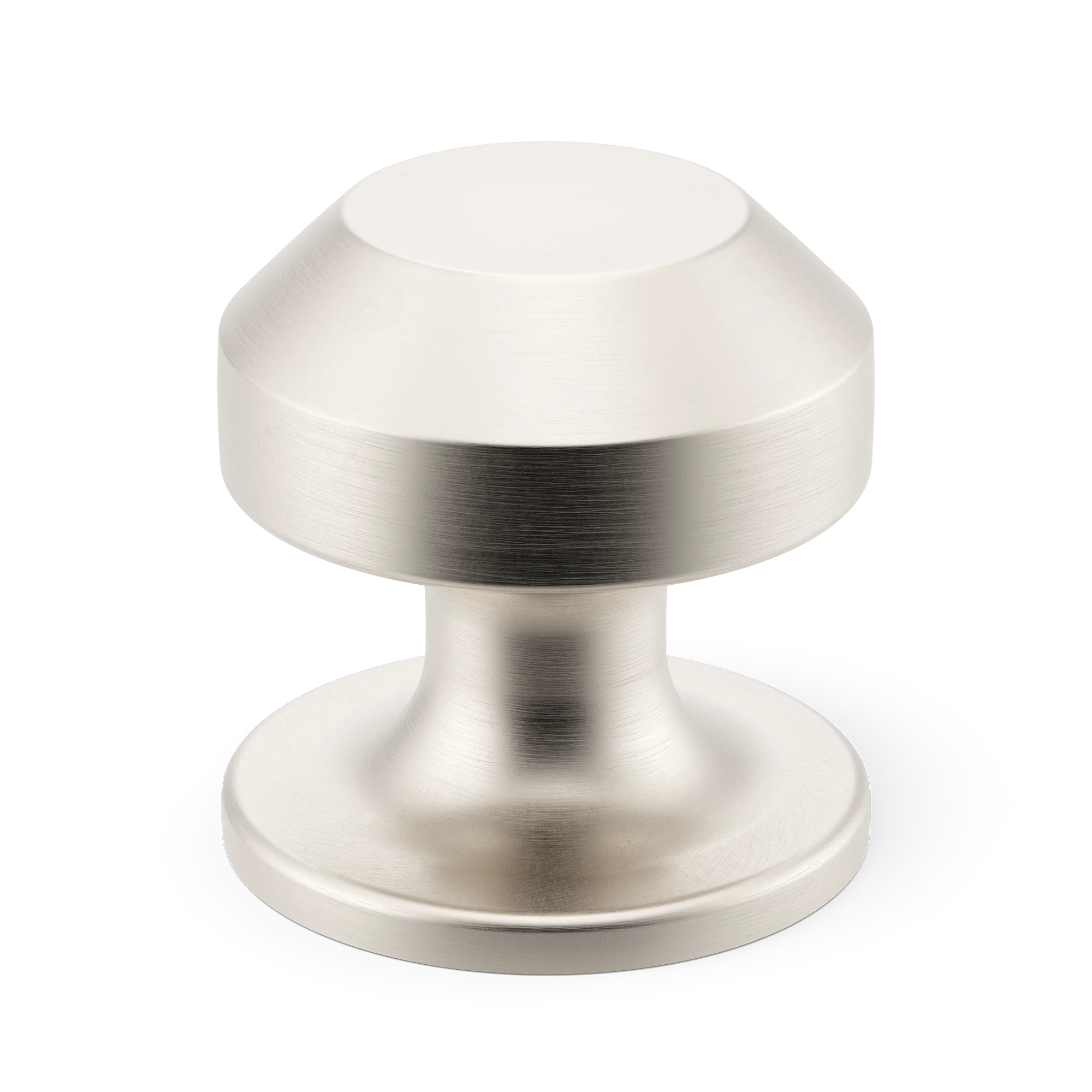 Armac Martin Victoria Plain Cabinet Knob in 25mm / Satin Nickel Plate