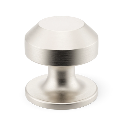 Armac Martin Victoria Plain Cabinet Knob in 25mm / Satin Nickel Plate