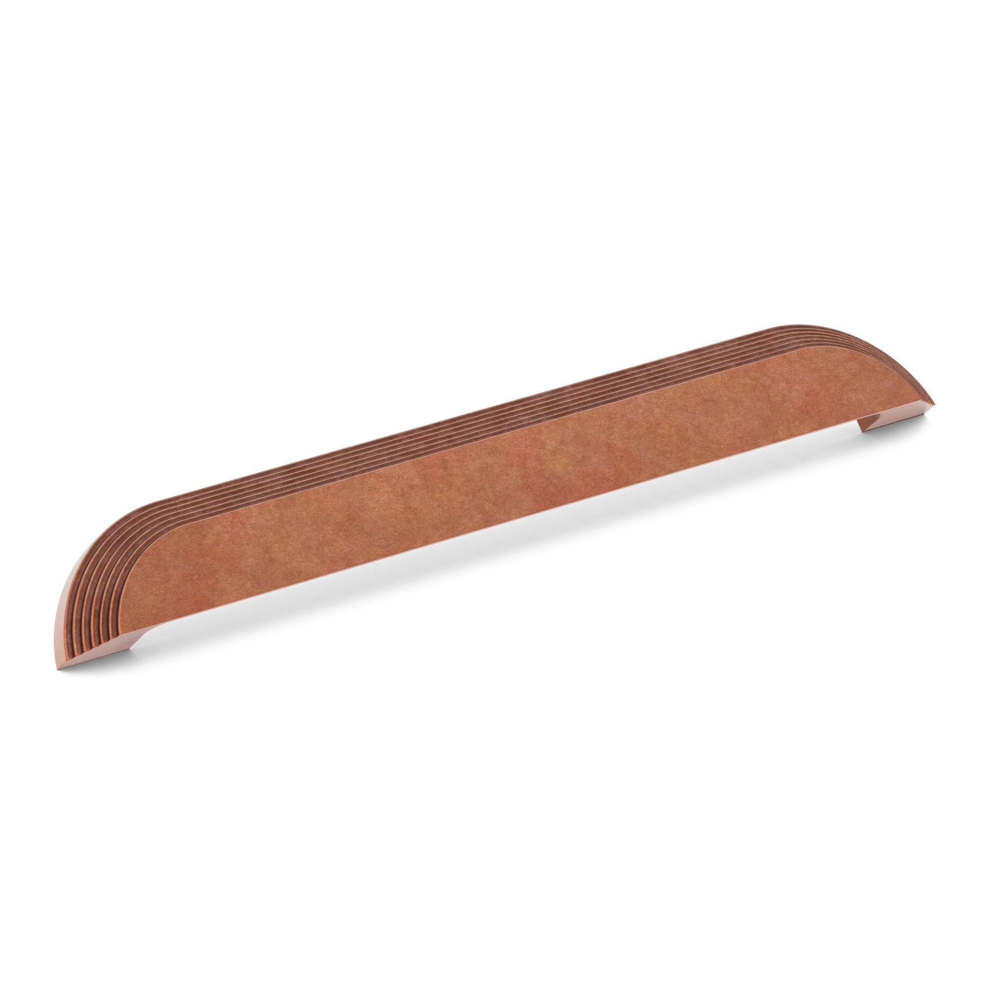 Armac Martin Victoria Stepped Cup Pull Handle in 96mm / Aged Copper