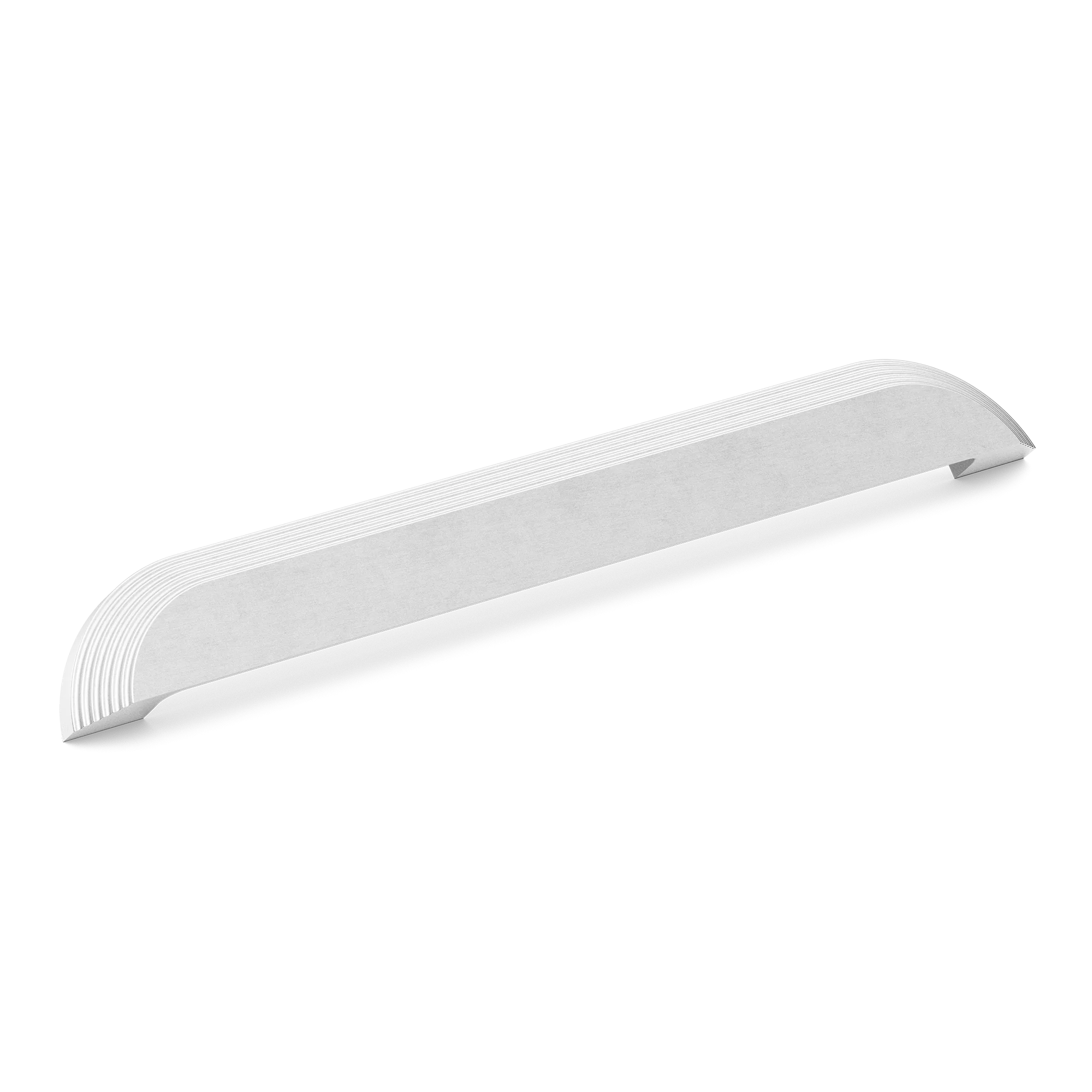 Armac Martin Victoria Stepped Cup Pull Handle in 96mm / Satin Chrome Plate