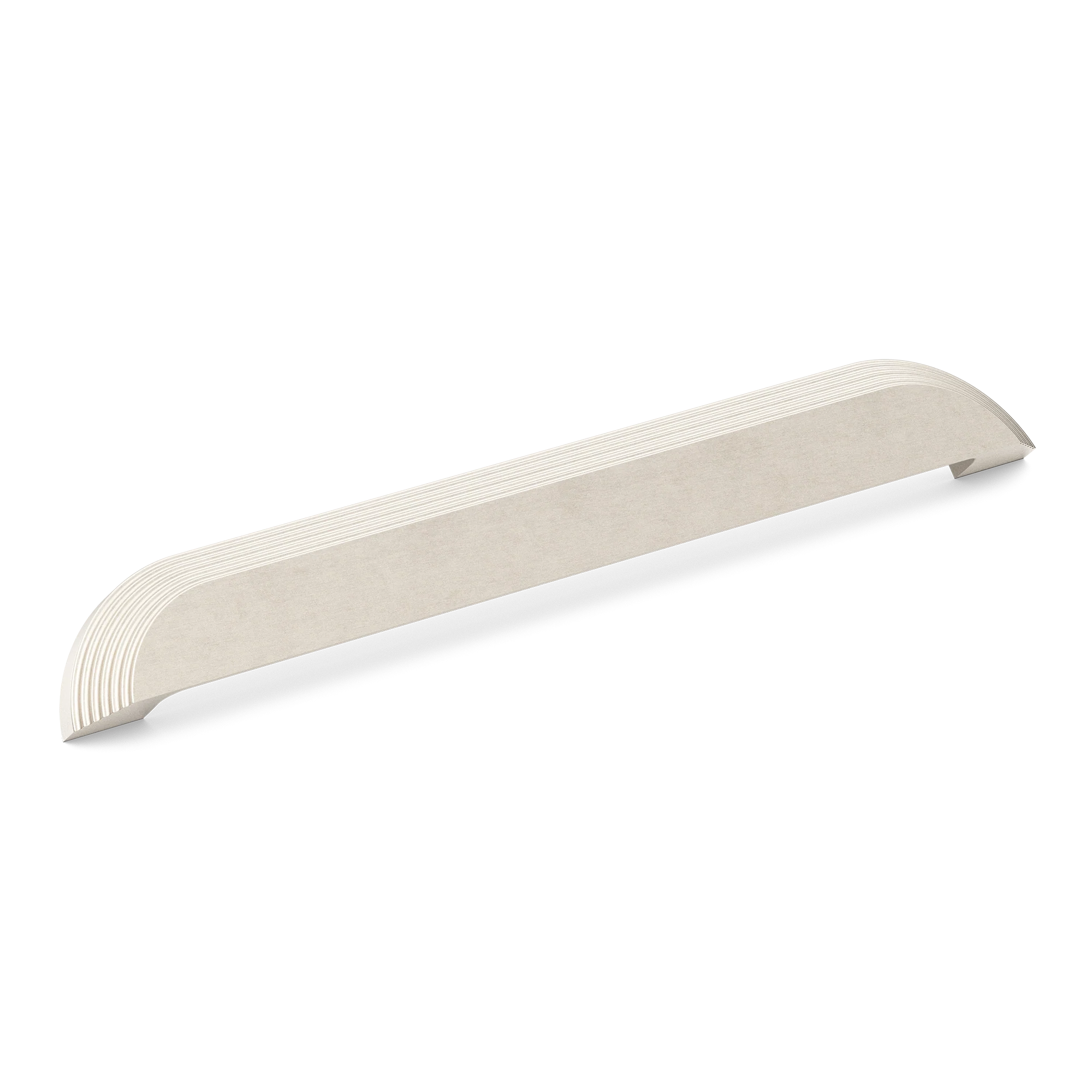 Armac Martin Victoria Stepped Cup Pull Handle in 96mm / Satin Nickel Plate