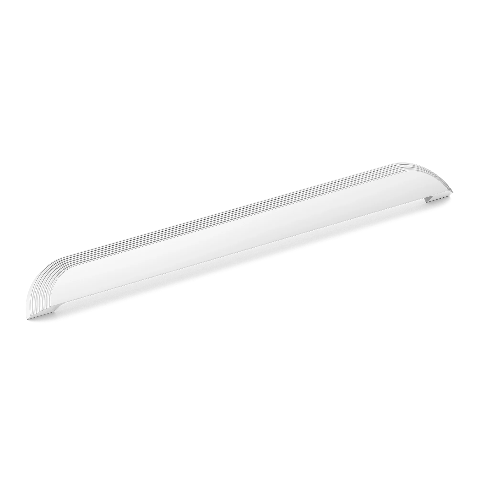 Armac Martin Victoria Stepped Cup Pull Handle in 384mm / Polished Chrome Plate