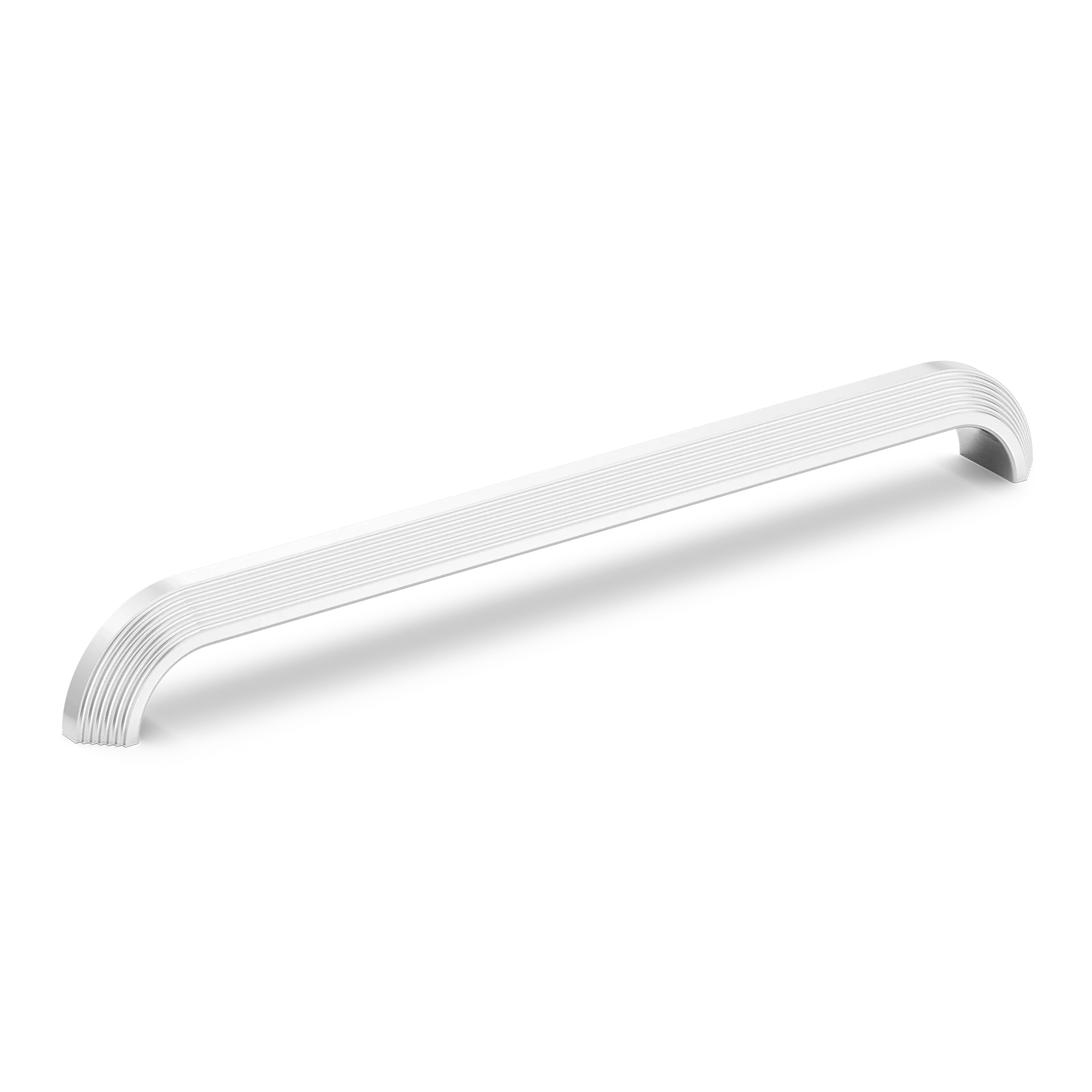Armac Martin Victoria Stepped Appliance Pull Handle in 384mm / Polished Chrome Plate