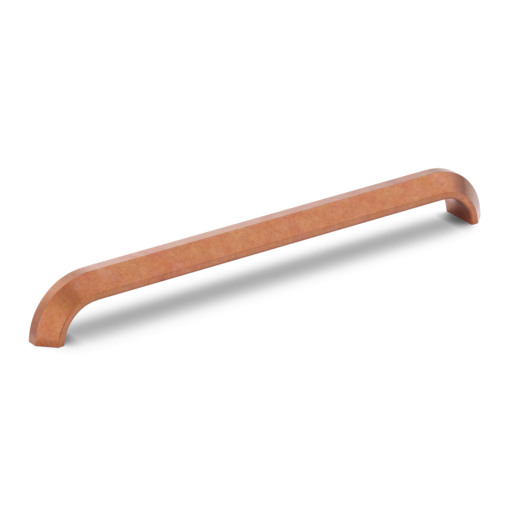 Armac Martin Victoria Plain Appliance Pull Handle in 384mm / Aged Copper