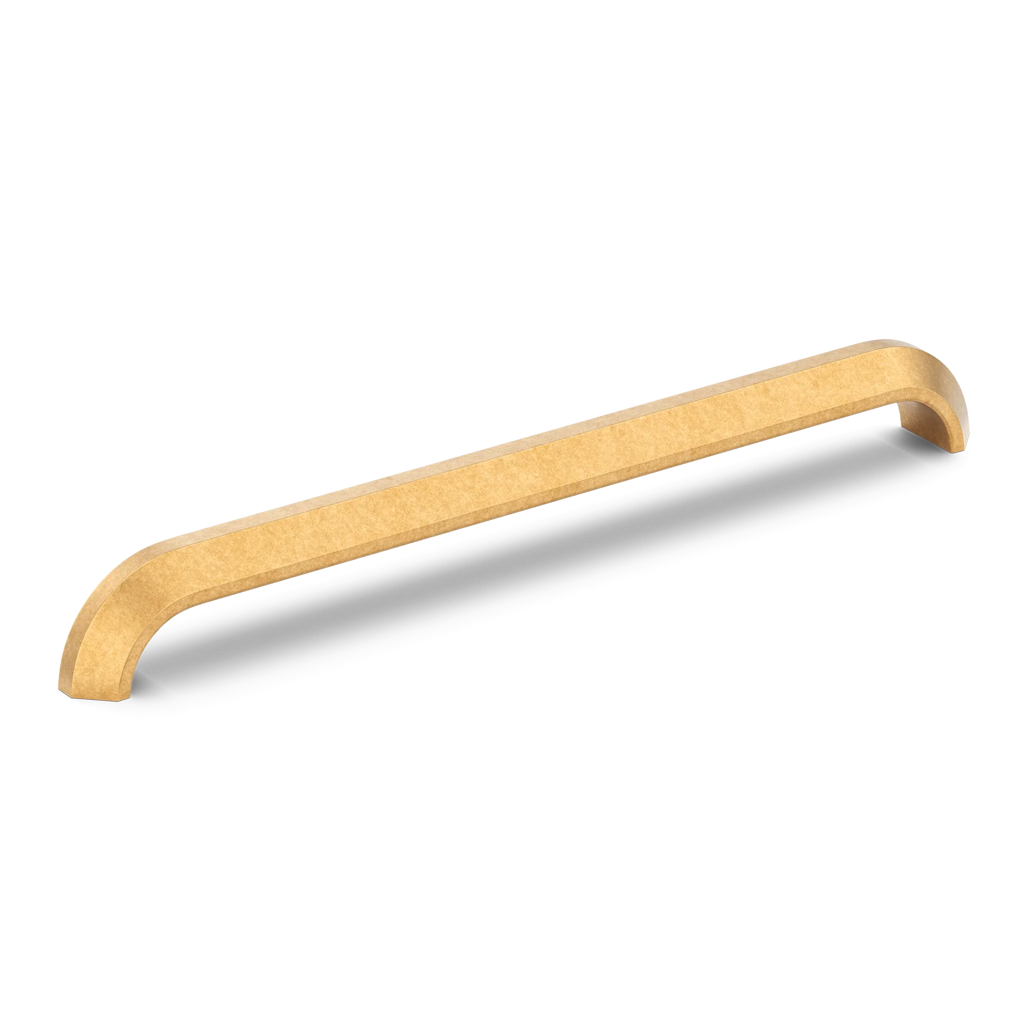 Armac Martin Victoria Plain Appliance Pull Handle in 384mm / Burnished Brass