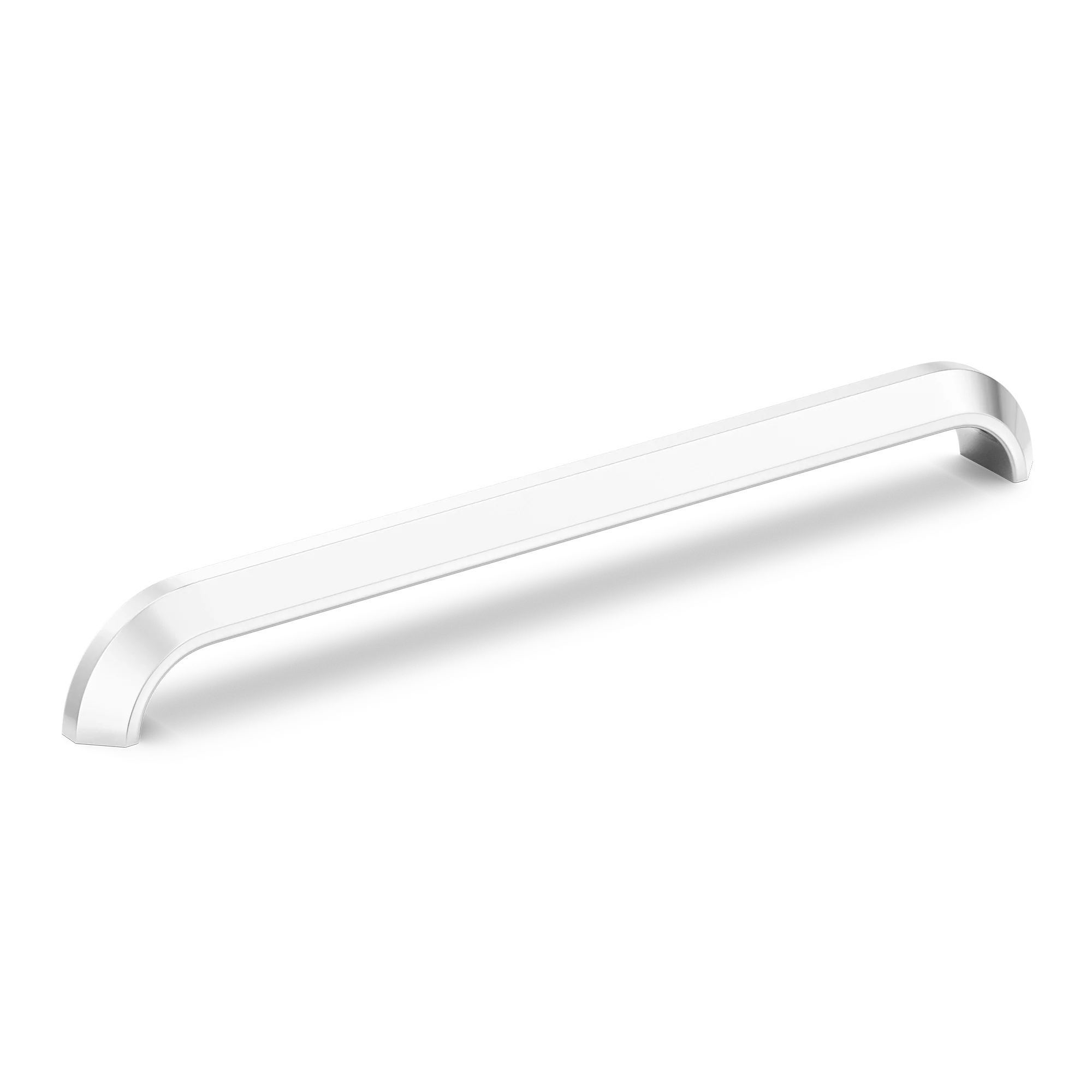 Armac Martin Victoria Plain Appliance Pull Handle in 384mm / Polished Chrome Plate