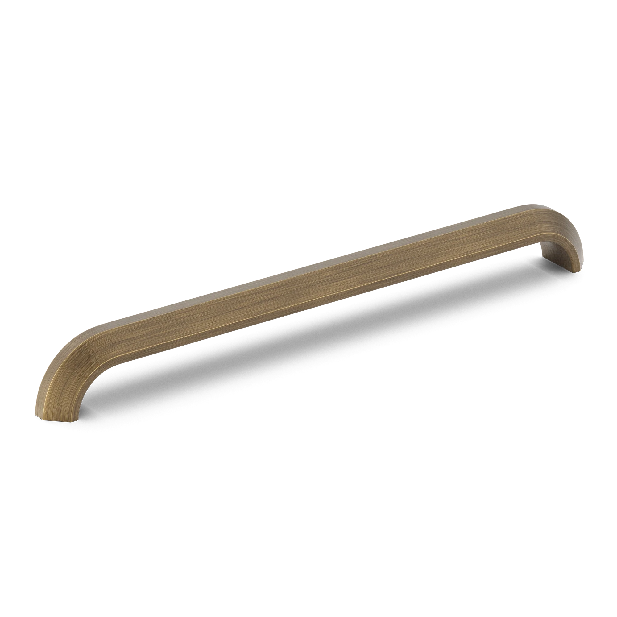 Armac Martin Victoria Plain Appliance Pull Handle in 384mm / Satin Antique Satin Lacquered