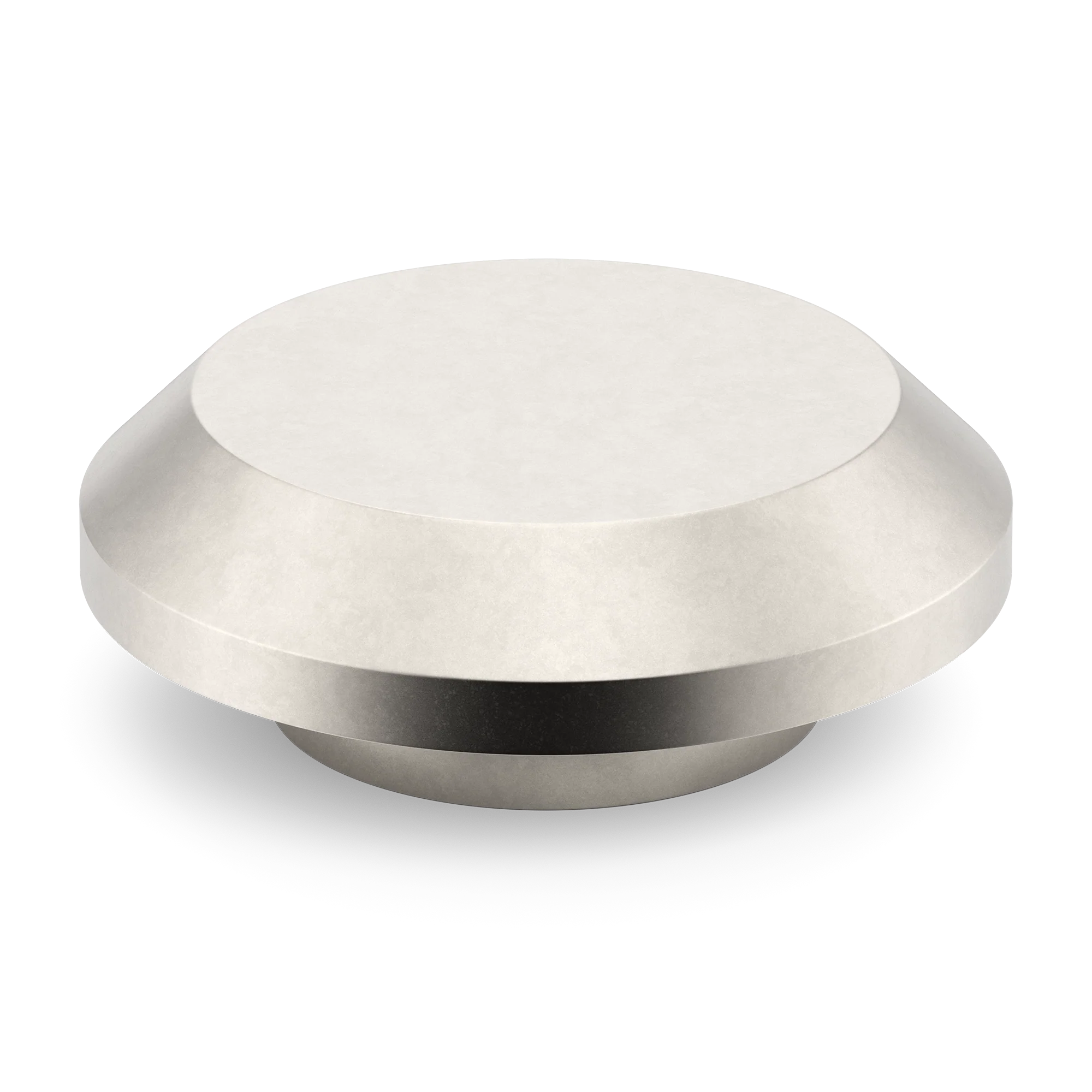 Armac Martin Victoria Plain Circular Pull Handle in 100mm / Barrelled Nickel Plate