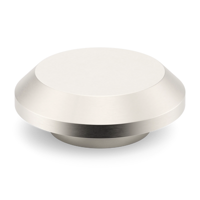 Armac Martin Victoria Plain Circular Pull Handle in 100mm / Satin Nickel Plate