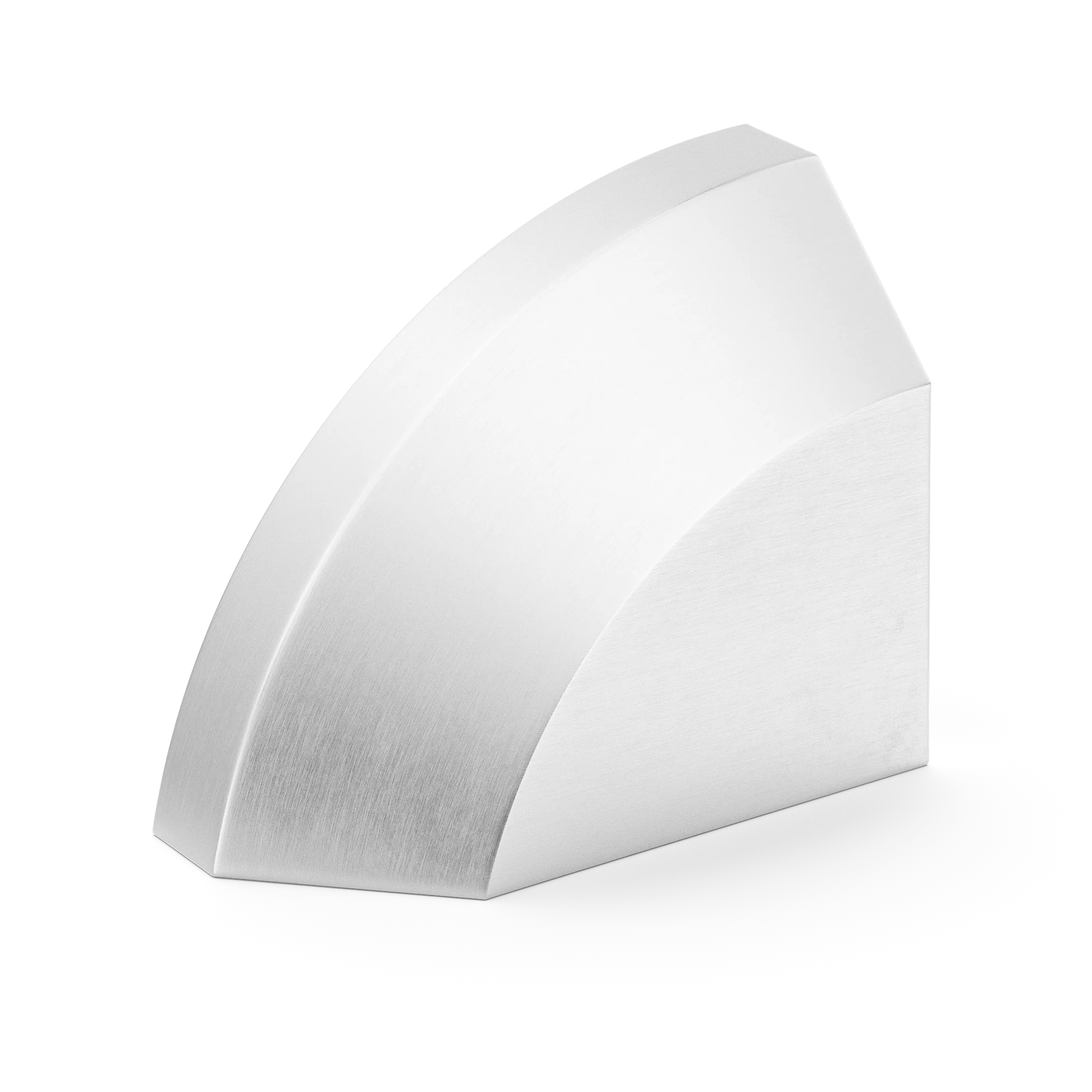 Armac Martin Victoria Left Handed Plain Finger Cup Pull Handle in 38mm / Satin Chrome Plate