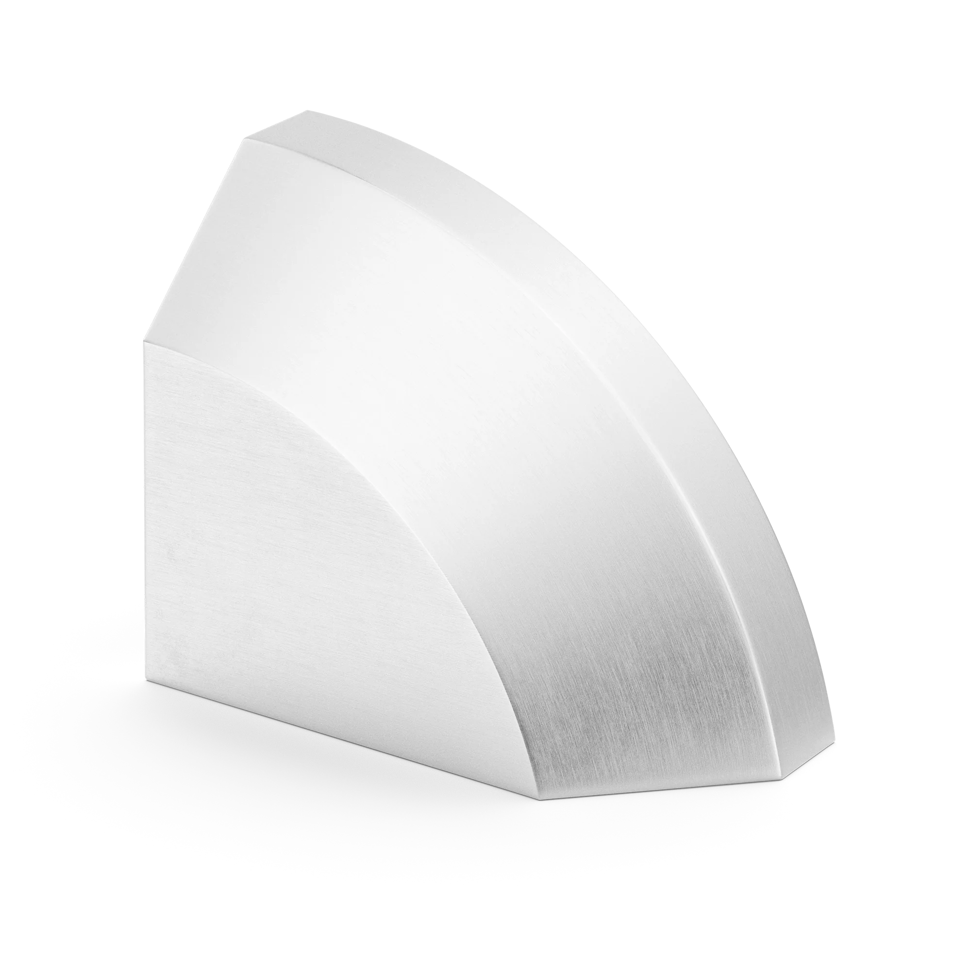 Armac Martin Victoria Right Handed Plain Finger Cup Pull Handle in 38mm / Satin Chrome Plate