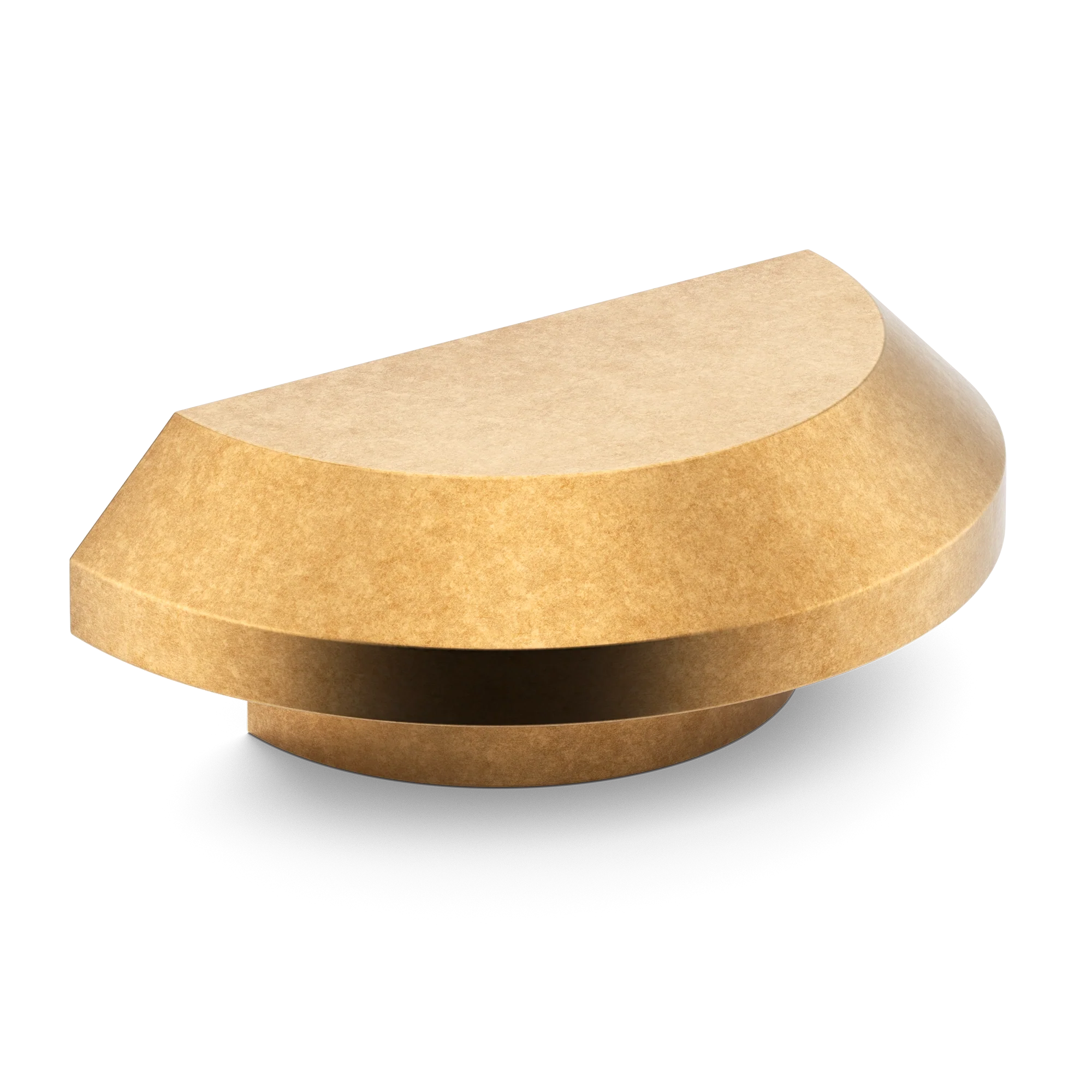 Armac Martin Victoria Plain D-Pull Handle in 100mm / Burnished Brass