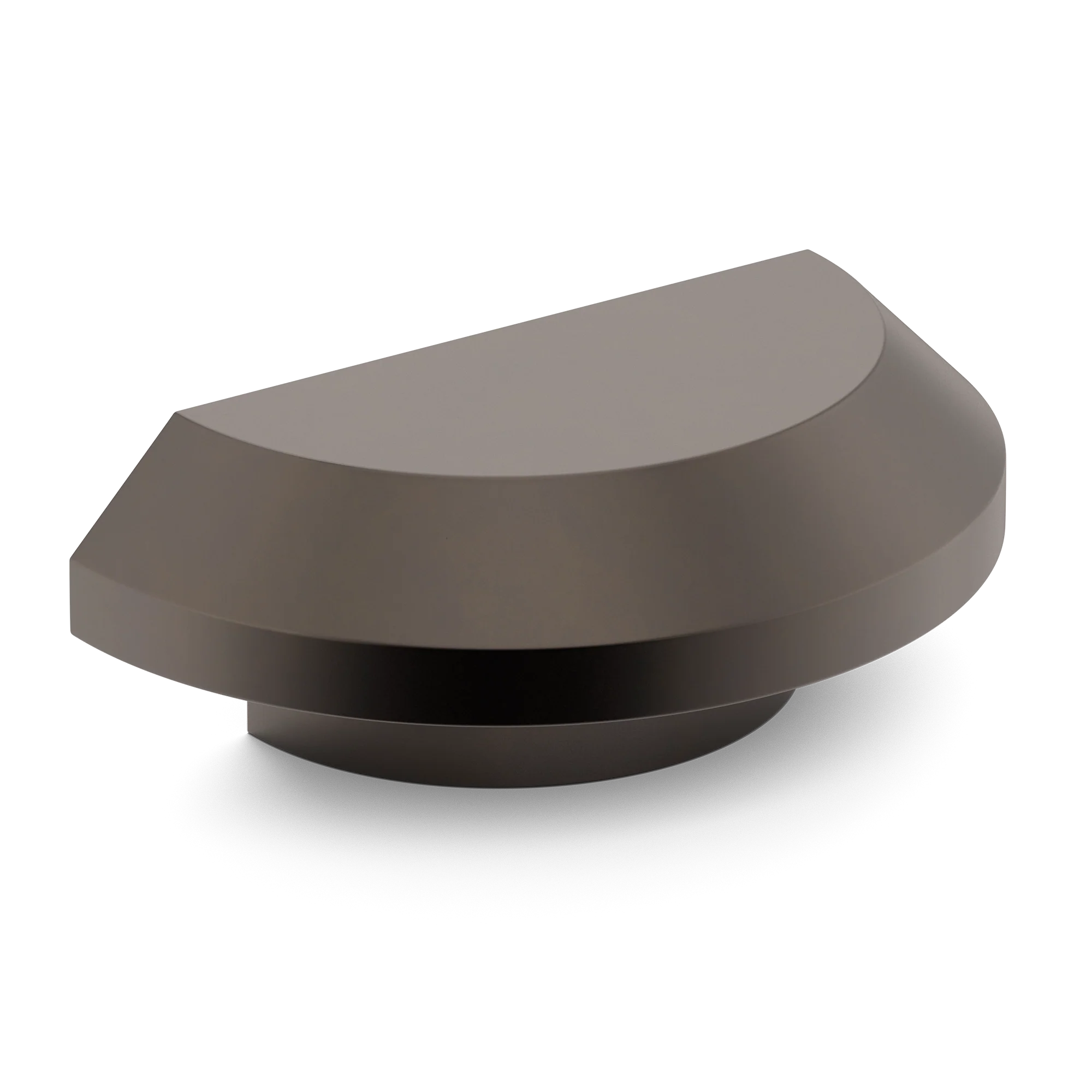 Armac Martin Victoria Plain D-Pull Handle in 100mm / Dark Bronze