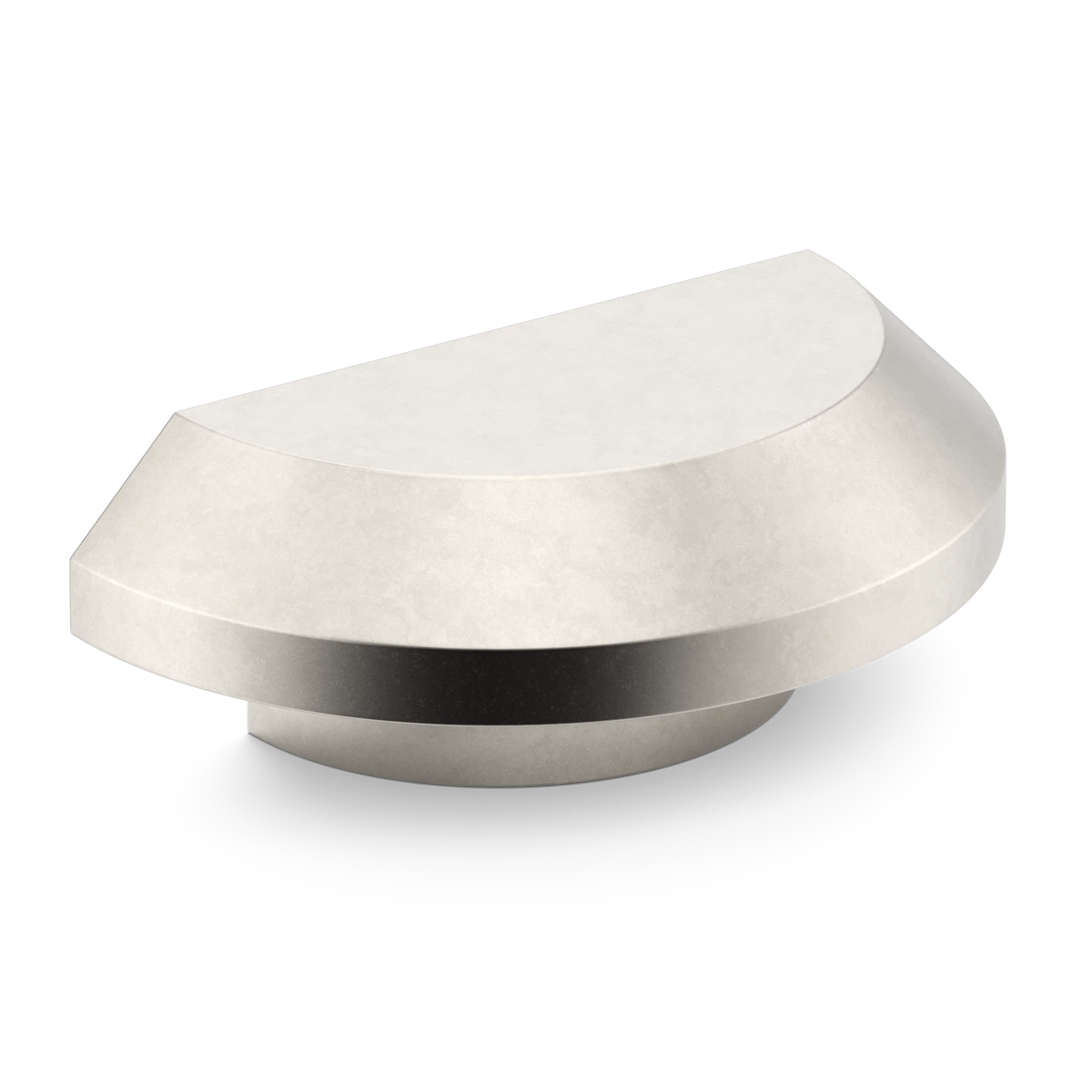 Armac Martin Victoria Plain D-Pull Handle in 100mm / Barrelled Nickel Plate