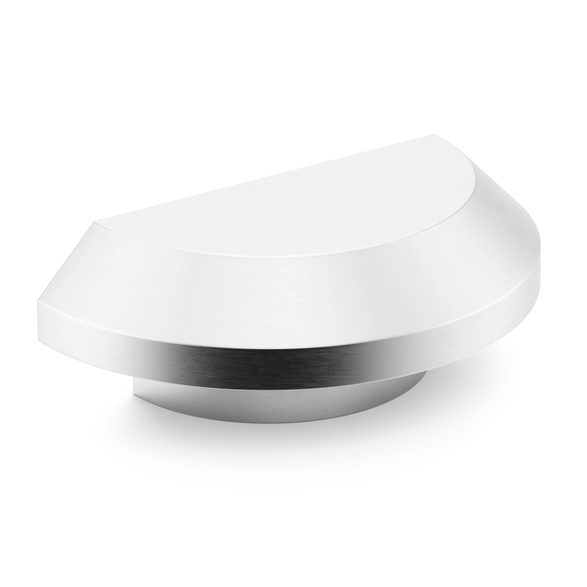 Armac Martin Victoria Plain D-Pull Handle in 100mm / Satin Chrome Plate