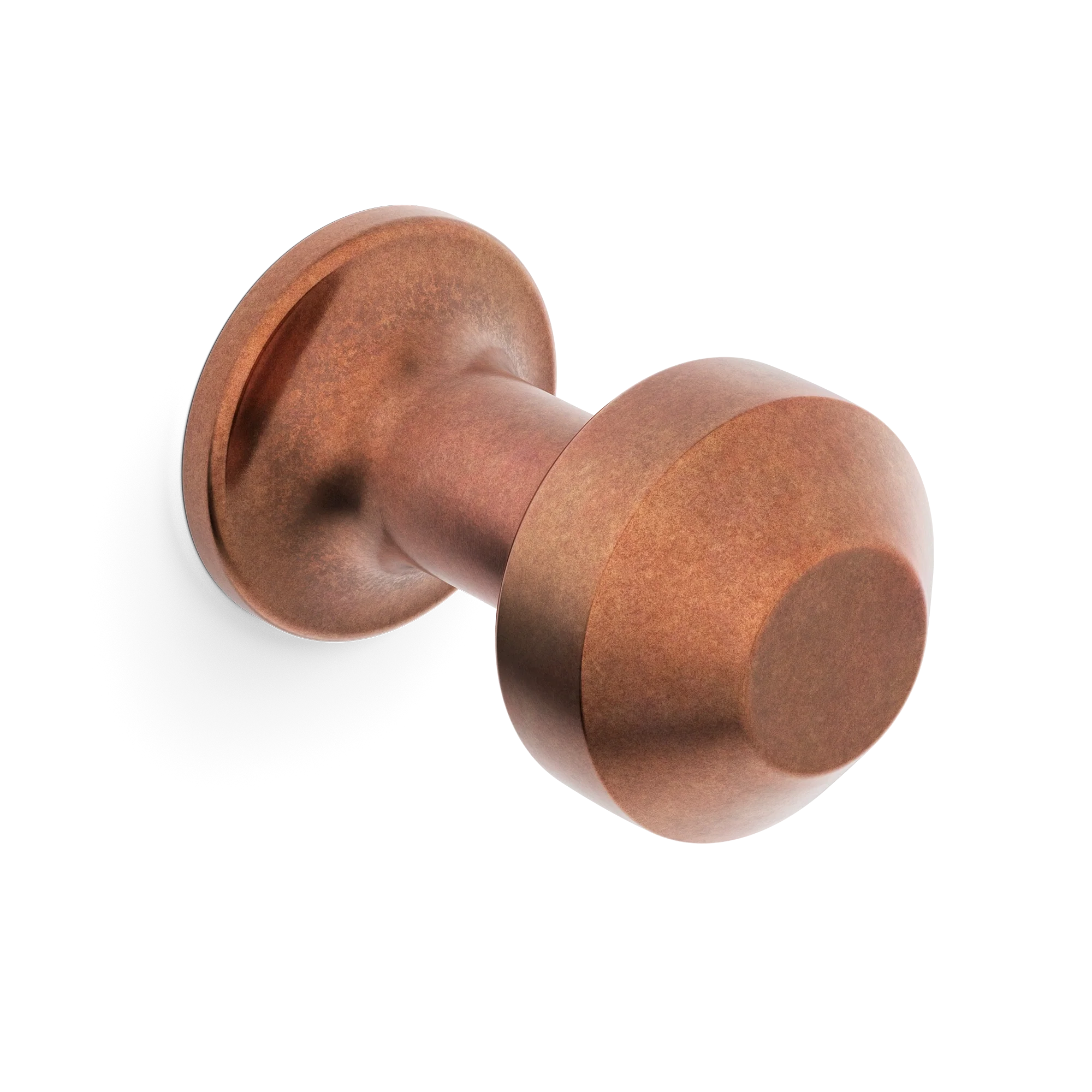 Armac Martin Victoria Plain Robe Hook in 25mm / Aged Copper