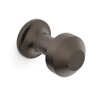 Armac Martin Victoria Plain Robe Hook in 25mm / Dark Bronze