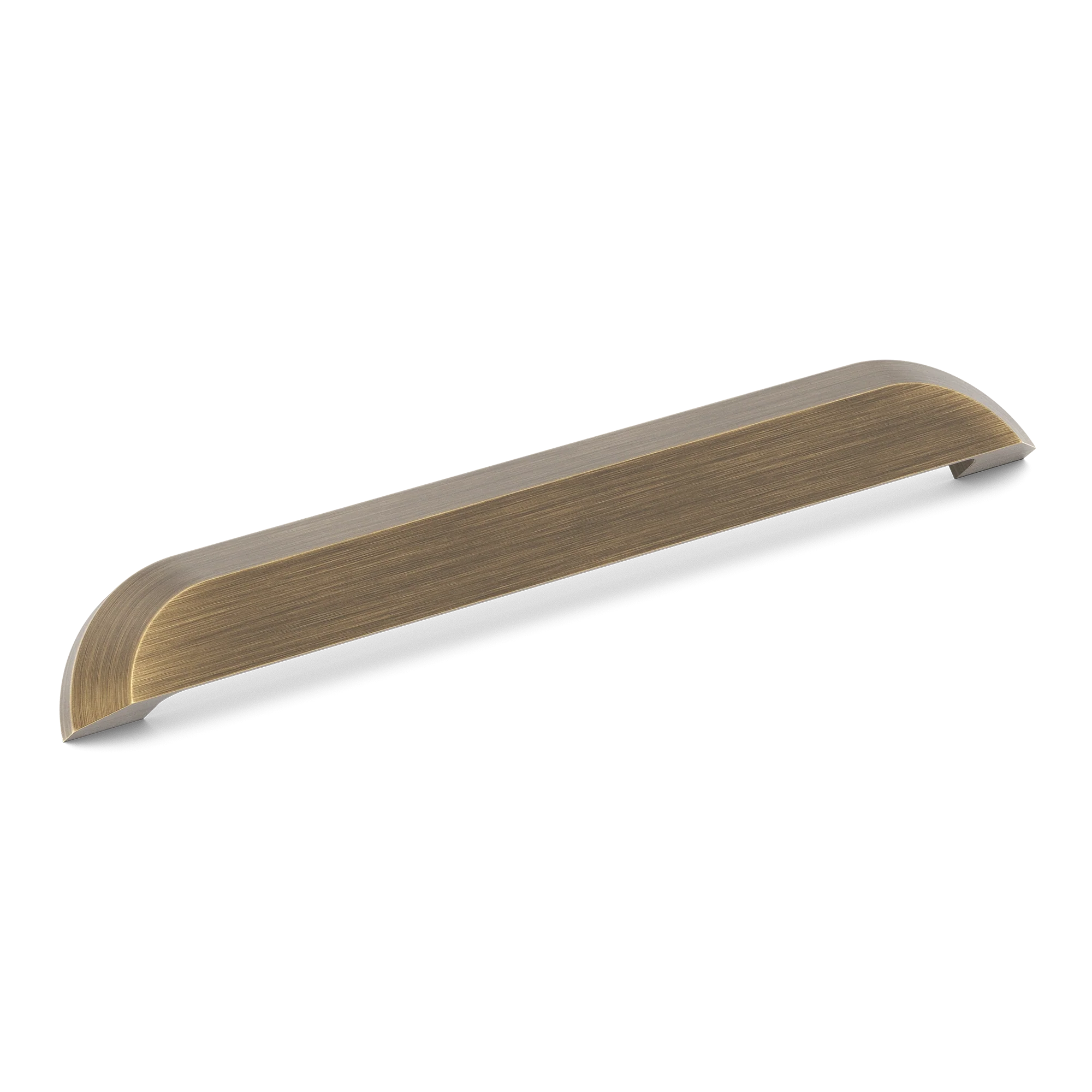Armac Martin Victoria Plain Cup Pull Handle in 96mm / Satin Antique Satin Lacquered
